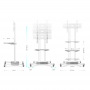 Аксессуар ONKRON TS1351 WHITE